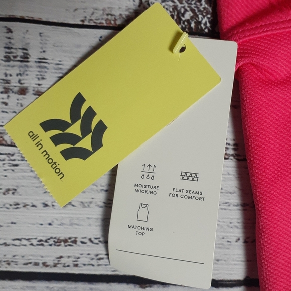 2/$15 All In Motion Size XS Hot Pink Bike Shorts - Picture 3 of 3